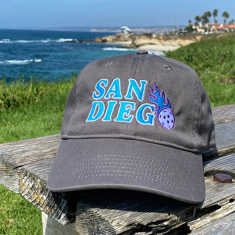 San Diego Pickleball Hat by the Ocean