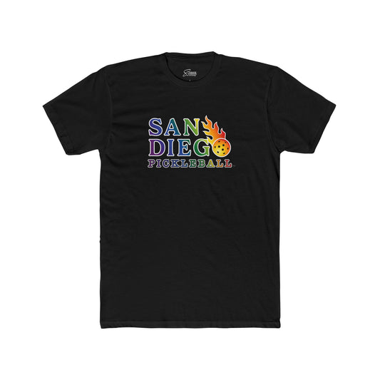 San Diego Pickleball Rainbow Unisex T-shirt