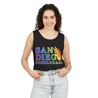 San Diego Pickleball Rainbow - Tank Top